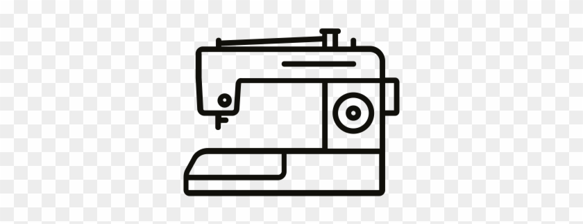 Icon Row1 Black Sewing Machine - Icon Row1 Black Sewing Machine #1575038