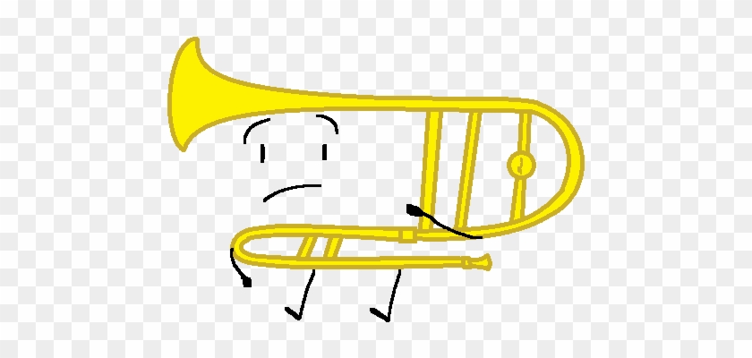 Trombone Clipart Yellow - Trombone Clipart Yellow #1575040