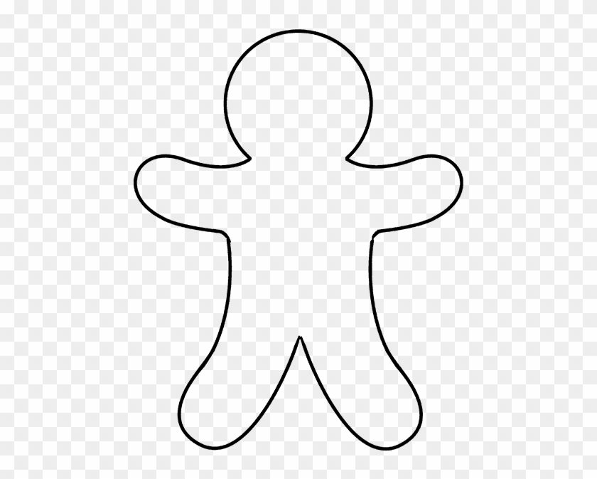 Drawing Candy Gingerbread Man - Drawing Candy Gingerbread Man #1575134