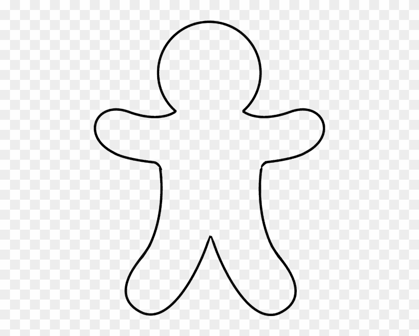 Drawing Candy Gingerbread Man - Drawing Candy Gingerbread Man #1575134