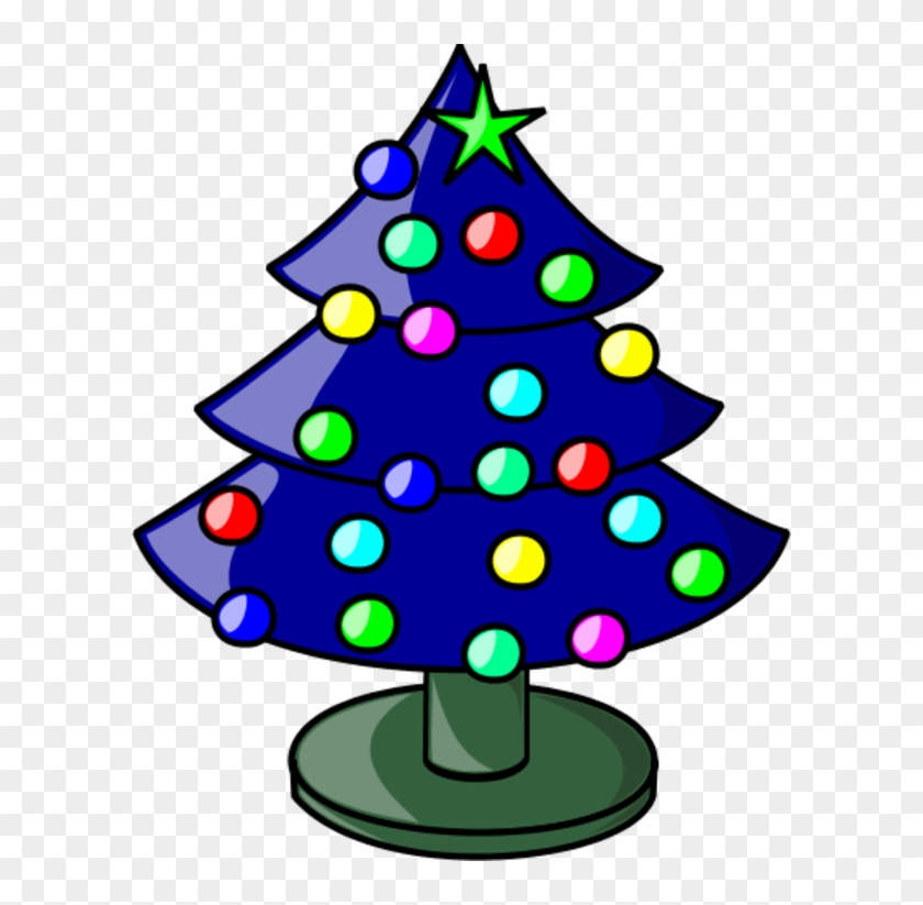 Christmas Tree Vector Clip Art - Christmas Tree Vector Clip Art #1575345