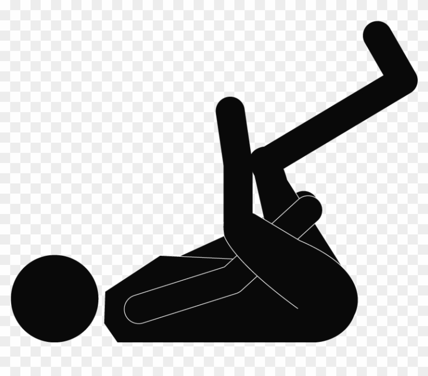 Buttocks Spread, Legs Crossed Above Waist - Buttocks Spread, Legs Crossed Above Waist #1575390