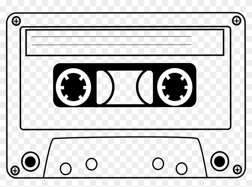 Cassette Tape Clip Art - Cassette Tape Clip Art #1575406