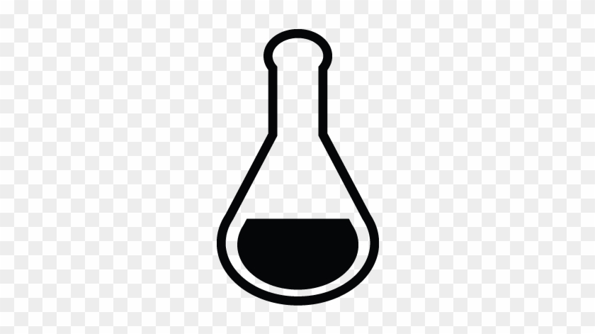 Laboratory Chemical Tube, Flask Science Lab Icon - Laboratory Chemical Tube, Flask Science Lab Icon #1575432