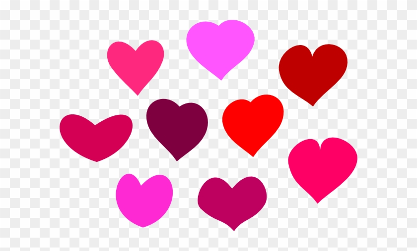 Color Hearts Clip Art At Clker Com Vector Clip Art - Color Hearts Clip Art At Clker Com Vector Clip Art #1575442