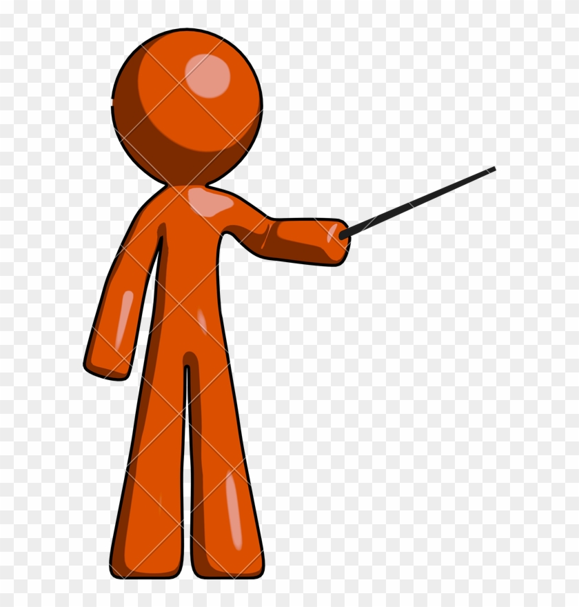 Orange Design Mascot Man - Orange Design Mascot Man #1575742