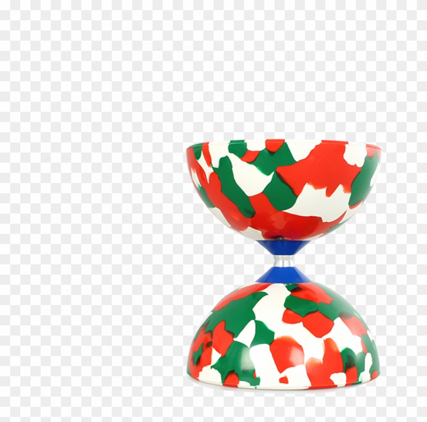 Juggle Dream Jester Diabolo-red/green/white - Juggle Dream Jester Diabolo-red/green/white #1575849