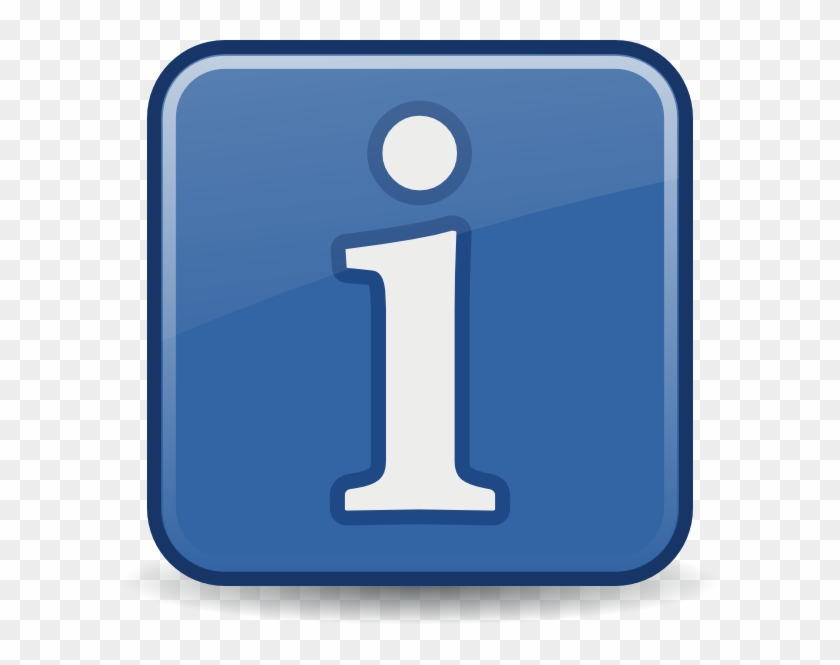 Vector Clip Art Of Square Information Icon Public Domain - Vector Clip Art Of Square Information Icon Public Domain #1576025