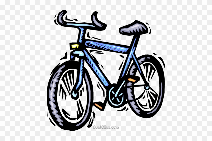 Child's Bicycle Royalty Free Vector Clip Art Illustration - Child's Bicycle Royalty Free Vector Clip Art Illustration #1576033