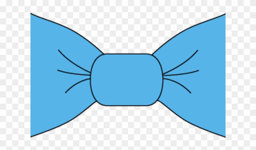Drawn Bow Tie Blue - Drawn Bow Tie Blue #1576051