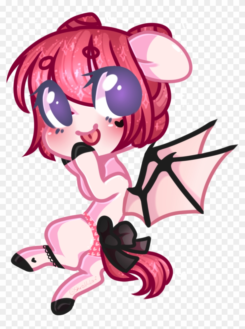 Shiromidorii, Bat Pony, Chibi, Female, Mare, Oc, Oc - Shiromidorii, Bat Pony, Chibi, Female, Mare, Oc, Oc #1576324
