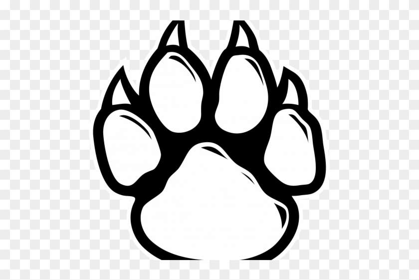 Paw Clipart Snow Leopard - Paw Clipart Snow Leopard #1576391