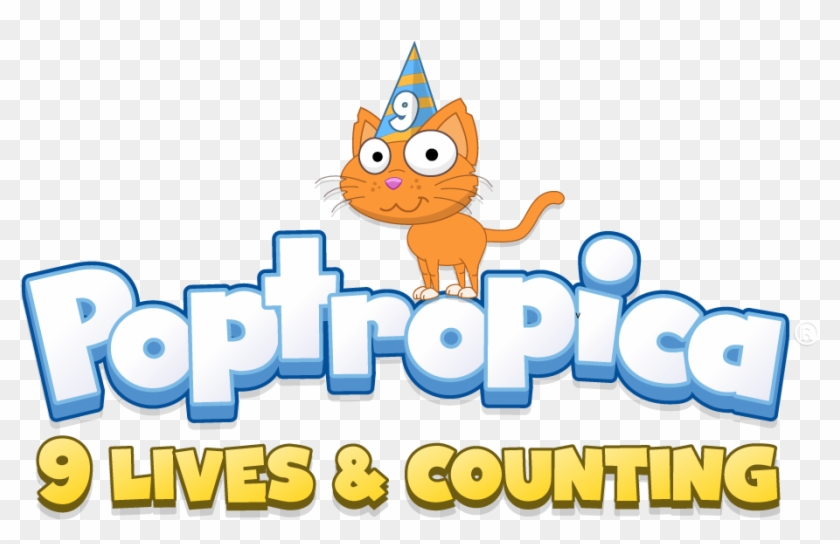 Poptropica's 9th Birthday Logo - Poptropica's 9th Birthday Logo #1576527