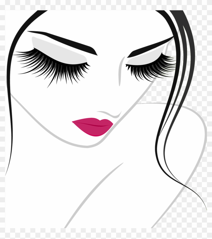 Lip Clipart Eyelash - Lip Clipart Eyelash #1576539