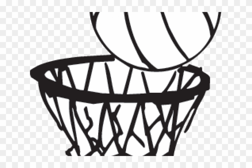 Ball Clipart Basketball Hoop - Ball Clipart Basketball Hoop #1576952