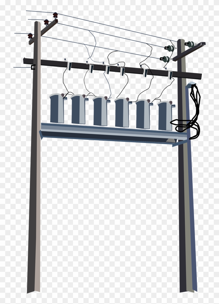 Mini Substation Power Pole By Oceanrailroader - Mini Substation Power Pole By Oceanrailroader #1577104