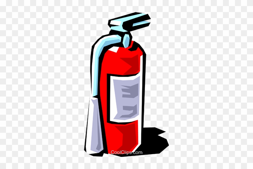 Fire Extinguishers Royalty Free Vector Clip Art Illustration - Fire Extinguishers Royalty Free Vector Clip Art Illustration #1577338