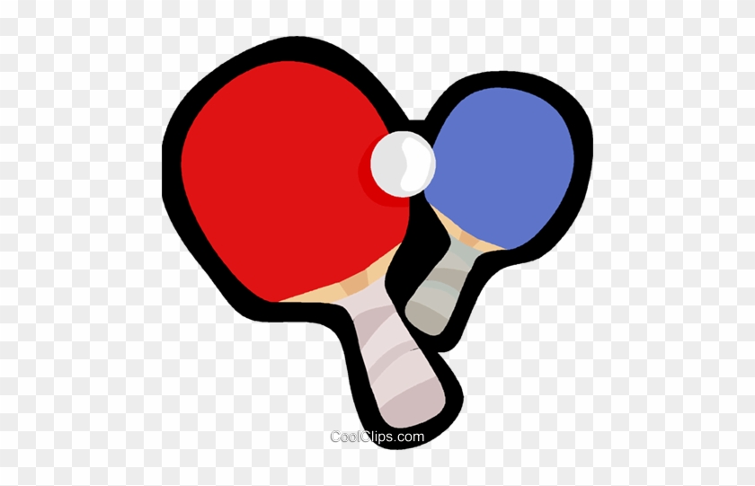 Ping Pong Paddles And Ball Royalty Free Vector Clip - Ping Pong Paddles And Ball Royalty Free Vector Clip #1577424