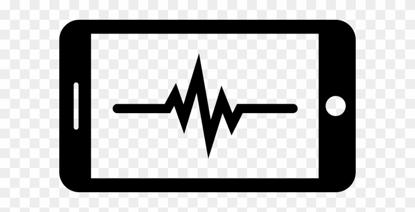 Smartphone With Impulse Clip Art - Smartphone With Impulse Clip Art #1577460