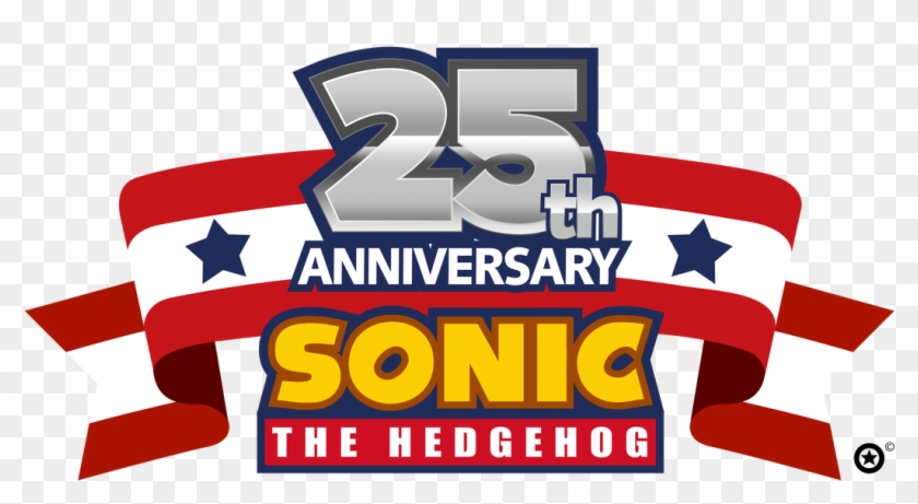 Sonic 25th Anniversary Flag Template By Nuryrush - Sonic 25th Anniversary Flag Template By Nuryrush #1577796