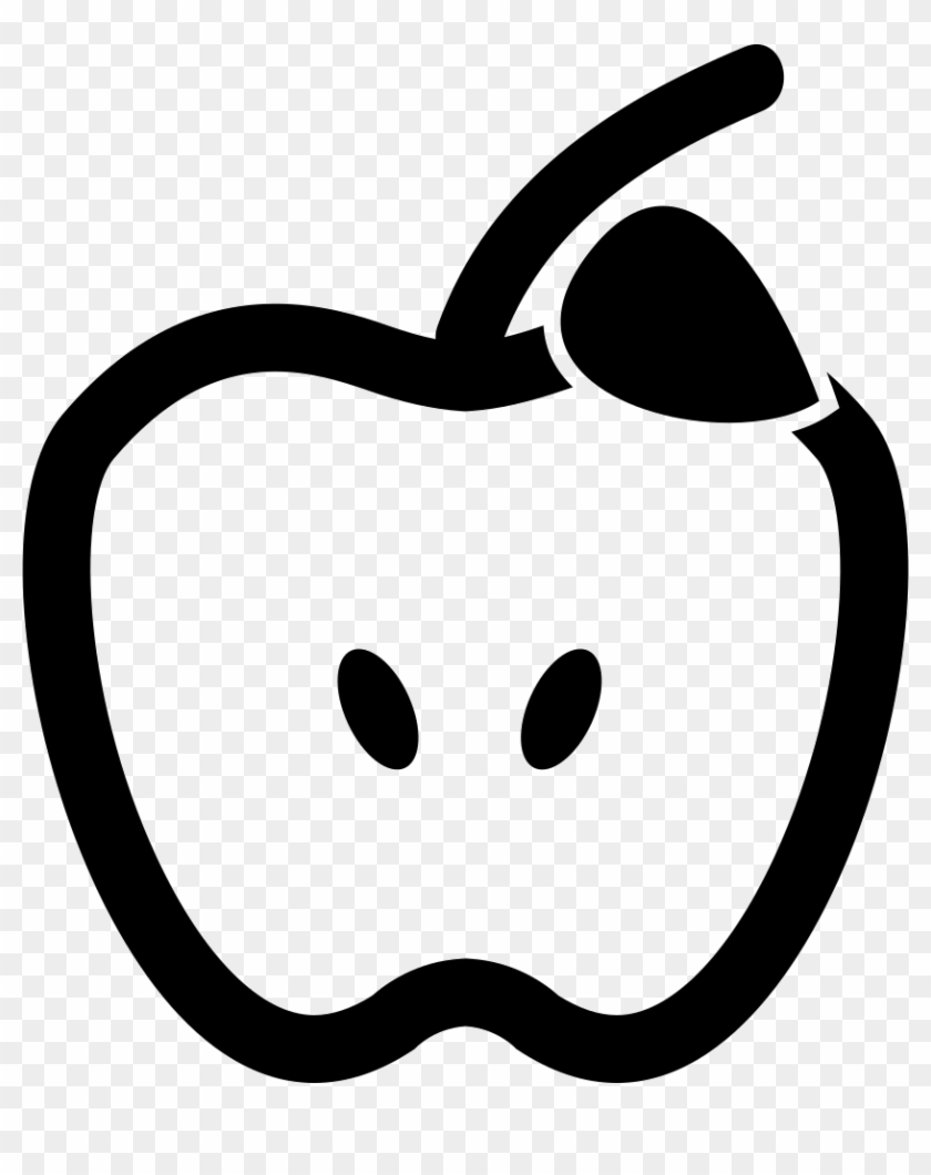 Seeds Clipart Half Apple - Seeds Clipart Half Apple #1578086