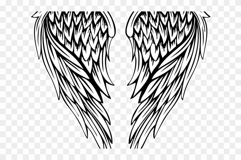 Fallen Angel Clipart Colored Angel Wing - Fallen Angel Clipart Colored Angel Wing #1578123