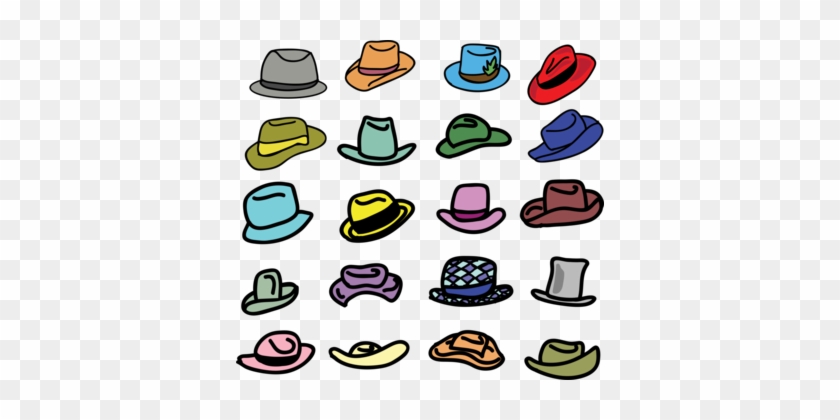 Cowboy Hat Party Hat Top Hat Baseball Cap - Cowboy Hat Party Hat Top Hat Baseball Cap #1578141