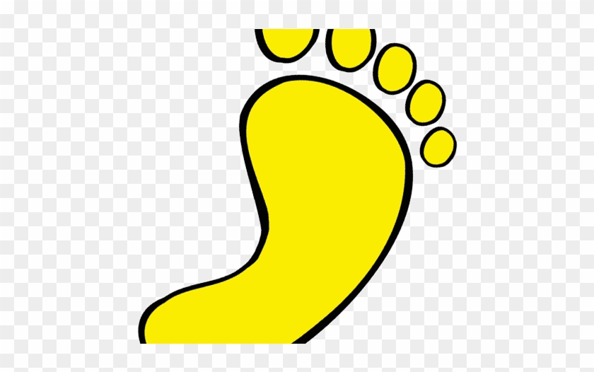 Yellow Transparent Walking Feet Clipart - Yellow Transparent Walking Feet Clipart #1578182