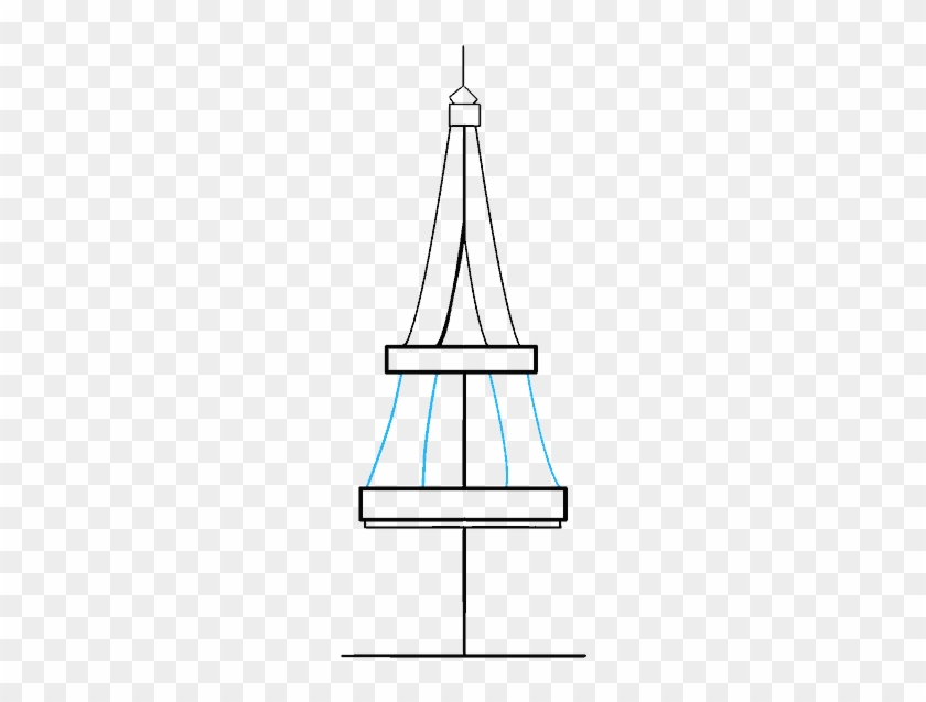 Drawn Eiffel Tower - Drawn Eiffel Tower #1578320