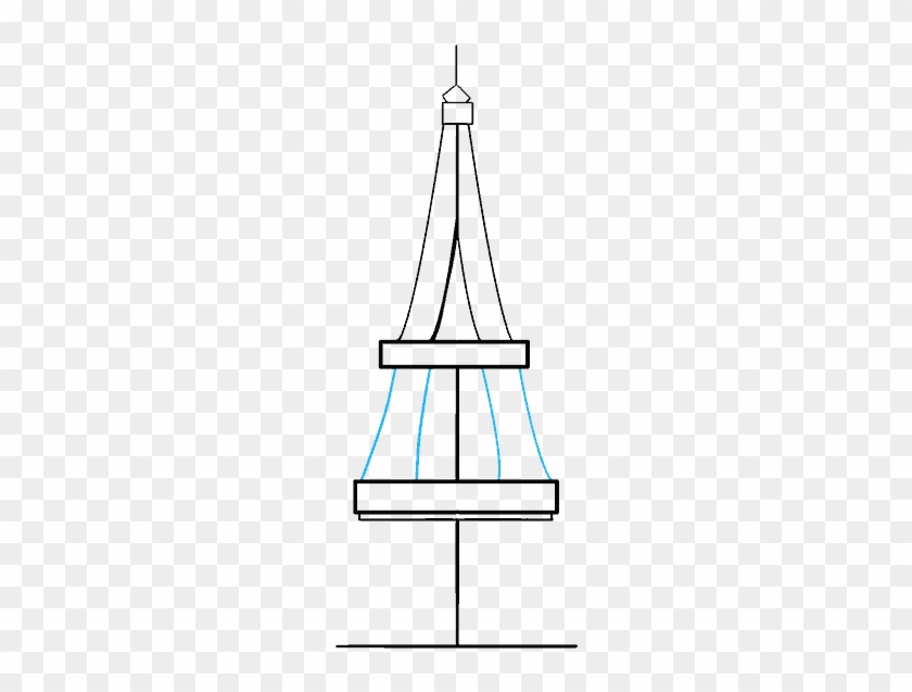 Drawn Eiffel Tower - Drawn Eiffel Tower #1578320