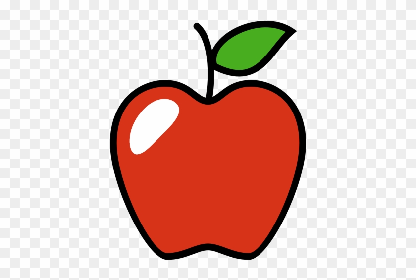 Apples Vector Apple Outline - Apples Vector Apple Outline #1578451