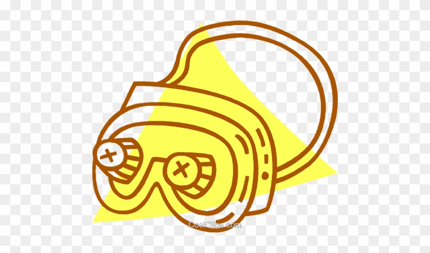 Safety Goggles Royalty Free Vector Clip Art Illustration - Safety Goggles Royalty Free Vector Clip Art Illustration #1579117