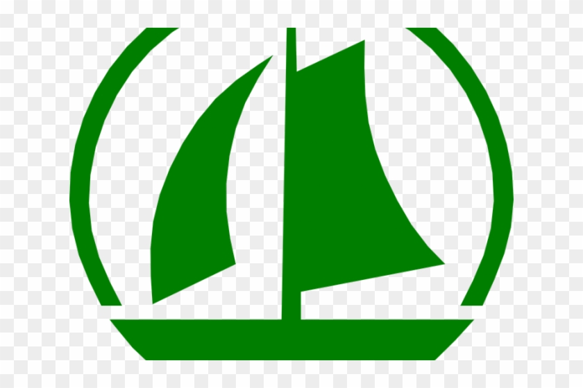 Yacht Clipart Green Boat - Yacht Clipart Green Boat #1579135