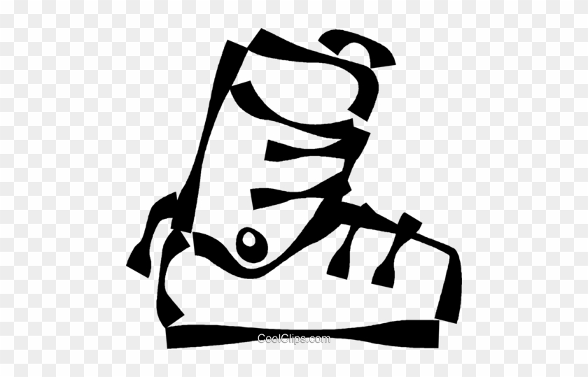 Ski Boots Royalty Free Vector Clip Art Illustration - Ski Boots Royalty Free Vector Clip Art Illustration #1579151