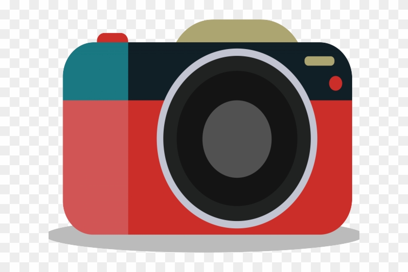 Camera Lens Clipart Red Camera - Camera Lens Clipart Red Camera #1579306