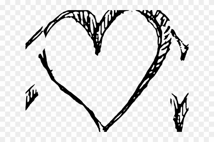 Hearts Clipart Pencil - Hearts Clipart Pencil #1579446