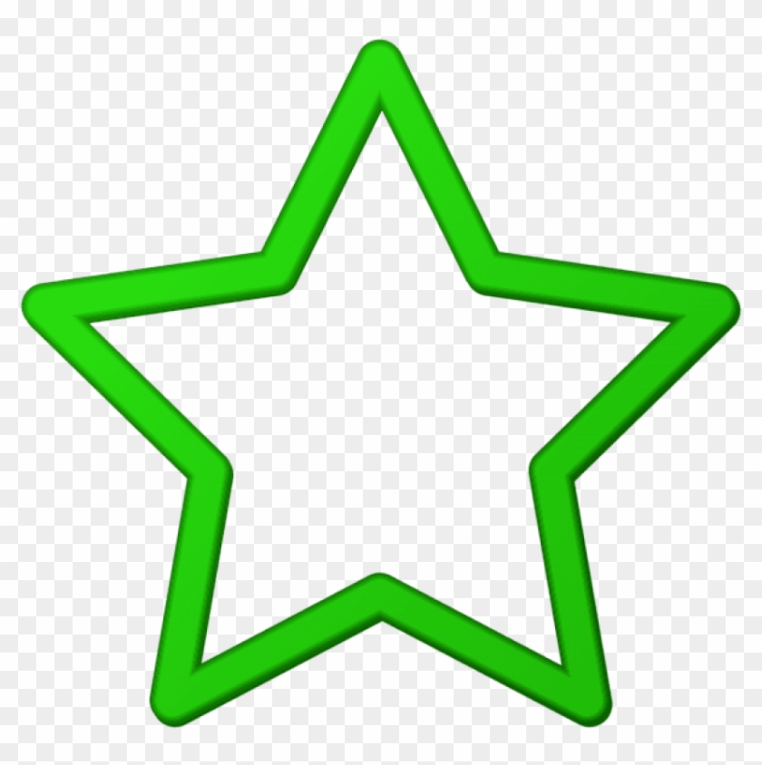 Free Png Download Green Star Border Frame Png Clipart - Free Png Download Green Star Border Frame Png Clipart #1579464