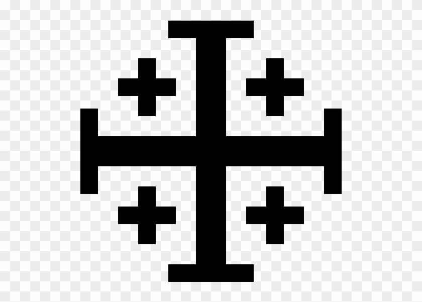 Cross Jerusalem Potent Heraldry - Cross Jerusalem Potent Heraldry #1579502