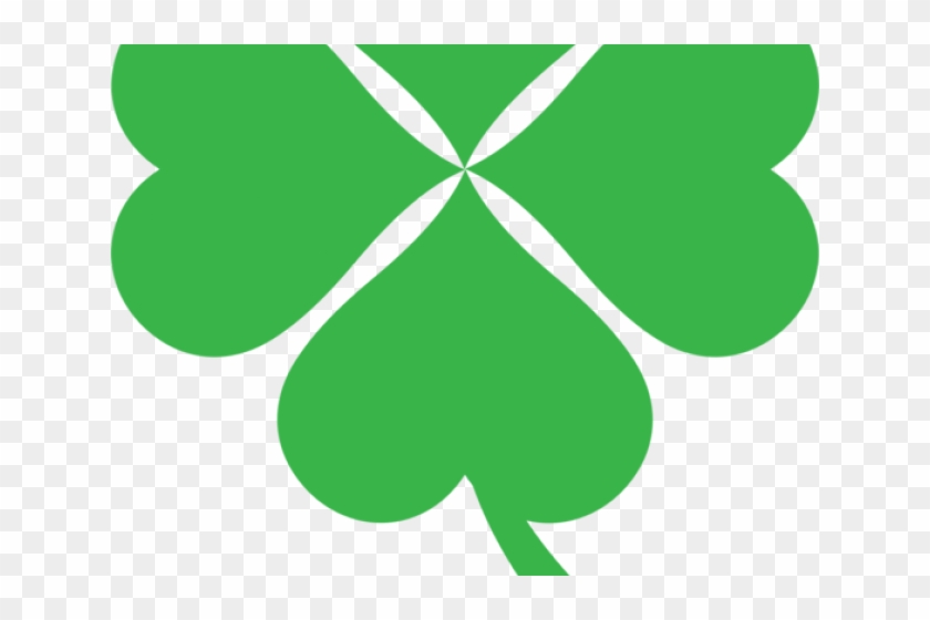 Shamrock Clipart Four Leaf Clover - Shamrock Clipart Four Leaf Clover #1579536
