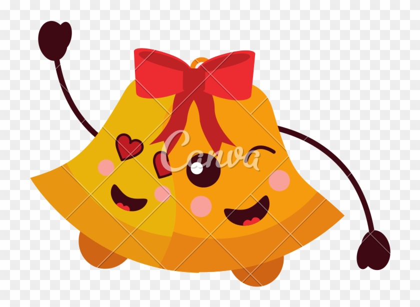 Kawaii Christmas Jingle Bells Happy And Love - Kawaii Christmas Jingle Bells Happy And Love #1579629