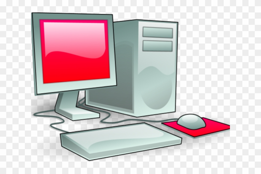 Screen Clipart Red Computer - Screen Clipart Red Computer #1579719