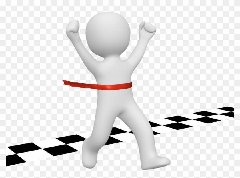 Cross The Finish Line Clipart - Cross The Finish Line Clipart #1579749
