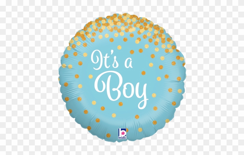 [baby] Glittering Confetti It's A Boy Foil Balloon - [baby] Glittering Confetti It's A Boy Foil Balloon #1580020