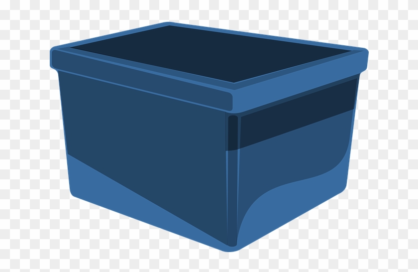 Clipart Box Storage Bin - Clipart Box Storage Bin #1580036