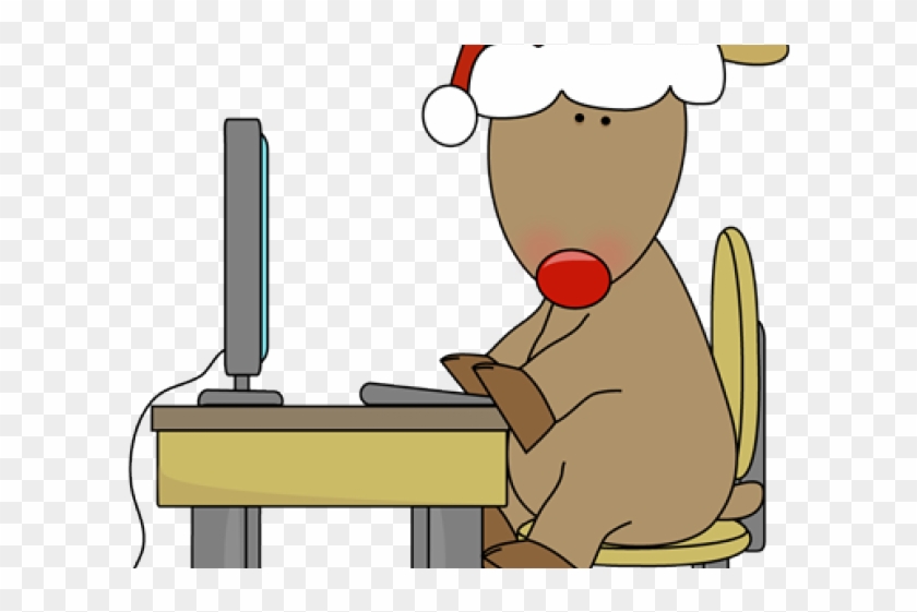 Santa Hat Clipart Reindeer Hat - Santa Hat Clipart Reindeer Hat #1580093
