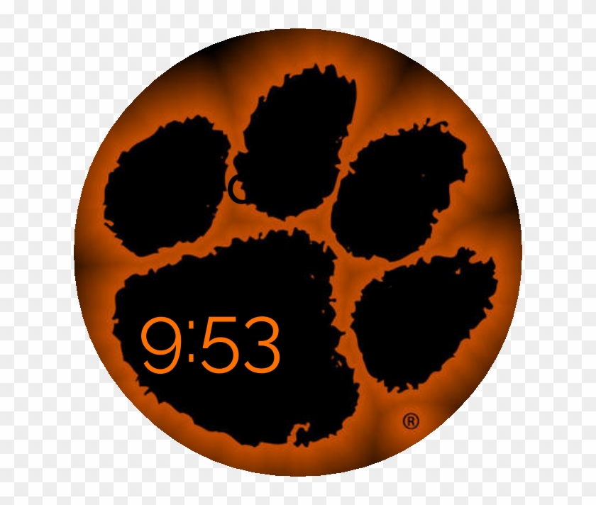 Clemson Tiger Paw - Clemson Tiger Paw #1580107