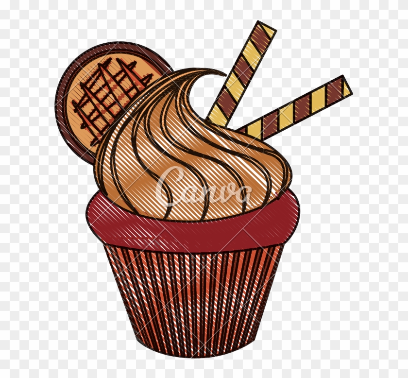 Chocolate Cupcake - Chocolate Cupcake #1580121