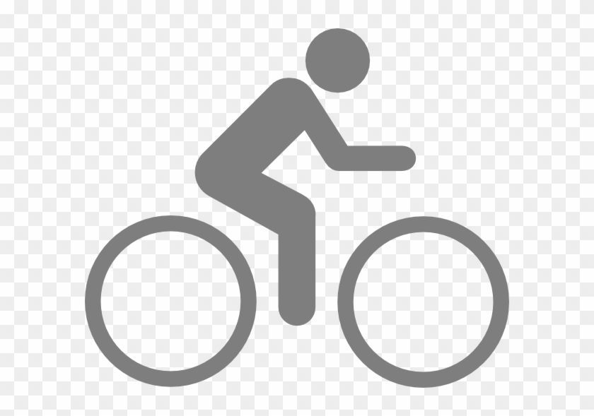 How To Set Use Bike Sign Gray Clipart - How To Set Use Bike Sign Gray Clipart #1580178
