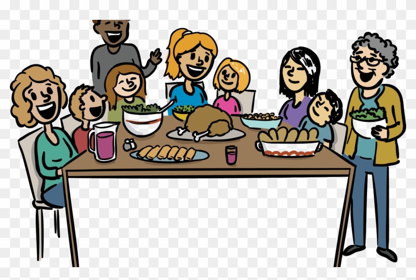 family eating clip art