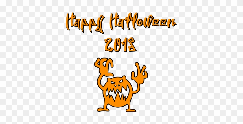 Happy Halloween 2018 Scary Font Monster - Happy Halloween 2018 Scary Font Monster #1580458